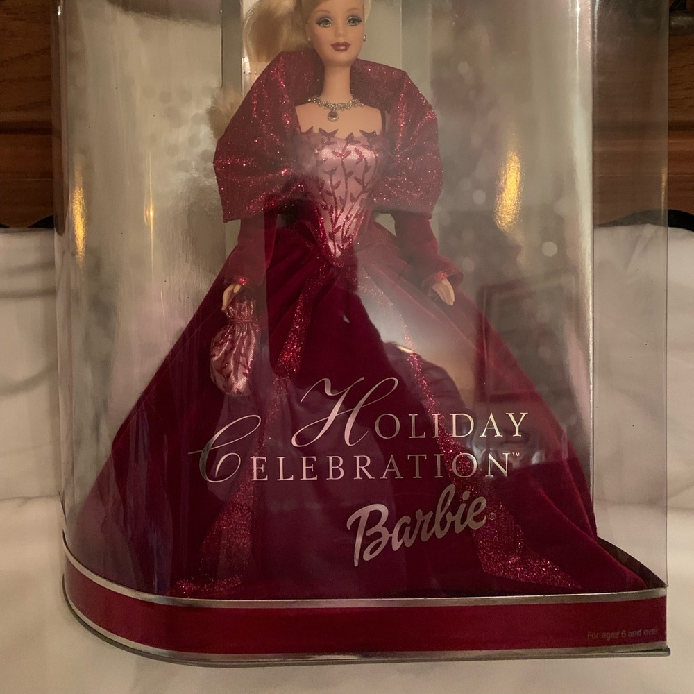 2002 Holiday Barbie in box excellent condition collectors item